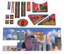 Spider-Man Playfield Decal Set